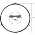 Miniatyrbilde 2 av 5: Universal Mikrobølgeovn Turntable Ring 22 cm, Roterende Mikrobølgeovn Turntable Ring for Universal 22 cm Diameter (Brun)