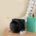 Miniatyrbillede 6 af 11: USB Justerbar Hastighed Lodde Røg Absorber ESD Røgsuger Rør Kanal Udstødningsventilator med 1/3/6M rørventilator null - Enkeltventilator null - Single fan