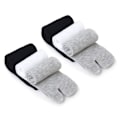 Miniatyrbilde 2 av 5: 3 par sokker Herr Dame Kimono Flip Flop Sandal Split Toe Tabi Ninja sokker standard zdq