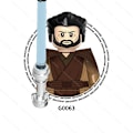 Miniatyrbild 1 av 7: SW Rymdkriget Darth Mini Actionfigurer Klonsoldat Droider Jedi Anakin Skywalker Byggklossar i Plast Set Barnpresent G0063-Count Dooku