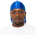 Miniatyrbilde 1 av 3: Durag do-rag dew-rag doo-rag Blue Blå