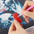 Miniatyrbild 7 av 10: Kärleksskallig Diamantmålning Diamantmålning Kristall