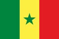 Senegal flagg Senegal-FF- Senegal
