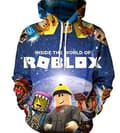 ROBLOX Barn Hoodie Jacka Kavaj Långärmad Huvad Tröja E E 160cm