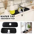 Sink Splash Guard Kitchen Faucet Absorbent Pad Faucet Rear Sink Splash Guard -FF-