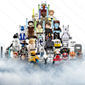 Miniatyrbild 3 av 7: SW Rymdkriget Darth Mini Actionfigurer Klonsoldat Droider Jedi Anakin Skywalker Byggklossar i Plast Set Barnpresent G0063-Count Dooku