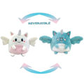 Pikkukuva 7 / 7: Kaksipuolinen käännettävä Yksisarvinen pehmolelu, Reversible Unicorn Multicolor multifärg