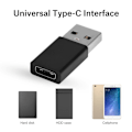 Pikkukuva 4 / 7: 2kpl USB 3.0 A uros - USB-C 3.1 tyyppi C naaras OTG datalatausadapterimuunnin musta