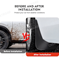Miniatyrbild 4 av 5: Stänkskydd Mazda CX-5 CX5 2017 2018 2019 2020 2:a Gen KF Bilskärmar Stänkskärmar Mudflaps Stänkskydd Tillbehör-XF7-