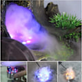 Miniatyrbilde 2 av 5: 400 ml/t Original Mini Mist Maker - Dimbar med 12 LED-lys Vatten