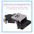 Miniatyrbilde 4 av 11: PVR-802W reservedelssett for reparasjon av laserlinsehode for Sony PlayStation 2 PS2