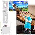 Miniatyrbild 3 av 5: 2 st Motion Plus Adapter Sensor för Wii Fjärrkontroll, Motion Plus Adapter Accelerator Ersättning för Wii Motion Plus Adapter