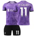 2023-2024 Liverpoolin 2. vierasasu lapsille - nro 11 M.SALAN#M No.11 M.SALAN-FF- No.11 M.SALAN #M