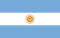 Argentinsk flagg 100 Argentina