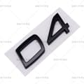 D2 D3 D4 D5 D6 D7 D8 etikett passer for Volvo modifisert bil deplacement bakre digital engelsk-FF- D4-Black