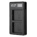 Miniatyrbilde 4 av 11: A-1 Batteri med LCD-lader med Doble Plasser for Arlo Pro/ Pro 2 VMA4400 2440mAh