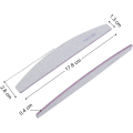 Miniatyrbilde 4 av 6: 16 stk. dobbeltsidig neglefil - 100/180 grit vaskbar fil - XF4 -