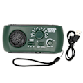 Miniatyrbillede 1 af 10: Håndsving Radio Bærbar Praktisk LED Lommelygte Udendørs Multibånd AM/FM/SW Solenergi Håndsving Vejrradio- W
