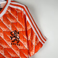 Miniatyrbillede 2 af 5: HOLLAND 1988 HJEMMEBANETRØJE Retro Fodboldtrøje Herre S