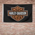 Til Harley Davidson-fans 3x5 ft Flag Banner-XF23-