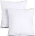 Kuddfyllning kuddar (2-pack), 45 x 45 cm (18\" x 18\") Kuddfyllning, hålfiberkudde (vit)-XF11-