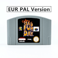 Miniatyrbild 2 av 6: Conker's Bad Fur Day 64-bitars spelkassett US NTSC-version eller EUR PAL-version för N64-konsoler USA NTSC (with Box)