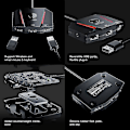Miniatyrbillede 4 af 5: LEADJOY VX2 AimBox Tastatur & Musadapter 2024