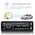 Miniatyrbillede 2 af 5: Bilstereo Bluetooth Touchskærm Bilradio Bluetooth 4x60W 7 farver 2USB/SD/AUX Håndfri Bluetooth 87.5-108M-XF7-