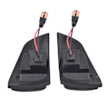 Miniatyrbillede 5 af 6: LED Dynamisk Blinklys Volvo S40 2004-07 V50 2004-08 C70 2006-09 Black Svart