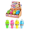 Miniatyrbillede 1 af 2: Putty Glitter Glas Rosa Pink Rosa