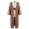 Miniatyrbillede 2 af 7: Mub - Obi Wan Kenobi Premium Kvalitet Cosplay Kostume sort Jedi kappe fra Star Wars til lyssværddueller Sort Sort Sort Black 3 XL