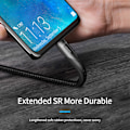 Miniatyrbillede 7 af 7: USB-C til USB-C kabel, hurtigopladning, 60W, 2.4A, 0.5m, sort