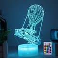 Batttlebus Gaming Room Night Light 3D Vision Effect LED Night Lamp-FF-