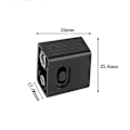 Miniatyrbilde 4 av 4: LED lommelykt 9 volt røykvarslerbatteri