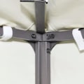 Pikkukuva 1 / 6: vidaXL Paviljongin katto 310 g/m² 3x3 m kermanvalkoinen-XF4-