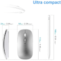 Miniatyrbilde 2 av 5: Bluetooth-mus, for MacBook/nettbrett/iPad/iPhone