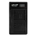Miniatyrbilde 3 av 11: A-1 Batteri med LCD-lader med Doble Plasser for Arlo Pro/ Pro 2 VMA4400 2440mAh
