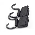 Miniatyrbild 1 av 2: 2-pack Viktlyftningskrokar, Stålviktlyftningskrokar med Halkfritt Grepp-XF3-