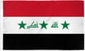Flagg - Irak (Gammel med stjerner) -FF- 100 Iraq-old