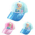 Pikkukuva 2 / 6: Frozen Elsa -puuvillabaseballlippis glitterpomponilla Blue