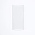 Miniatyrbilde 4 av 4: Stor Glasslykt for Orkanlys, Åpen i Begge Ender, 15 cm Bred x 20 cm Høy Clear-XF2- Clear 6'' wide x 8'' tall