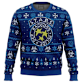 Miniatyrbilde 1 av 3: S.T.A.R.S. RACOON·POLICE·DEP Heldekkende Julegenser for Menn 3D Genser Topper M M DEP