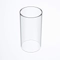 Pikkukuva 4 / 4: Suuri lasilyhty myrskylyhdylle, avoin molemmista päistä, 15 cm leveä x 30 cm korkea Clear-XF2- Clear 6'' wide x 12'' tall