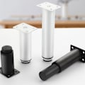 Miniatyrbillede 5 af 10: Møbelben Støtteben SORT black