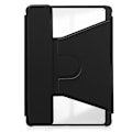 Miniatyrbild 3 av 5: For Samsung Galaxy Tab S9 Fe+ 360 Rotation Transparent Smart Case with Keyboard Black