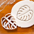Miniatyrbilde 3 av 8: 4 stk. Kake Embosser Form Kjeksform Agave Ivy-XF3-