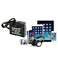 Miniatyrbilde 7 av 9: 3-porters ladeadapter E-sykkel Elsykkel DC-omformer DC36V 48V 72V 120V til 5V 2.1A USB-lader for telefon Nettbrett GPS-XF3-