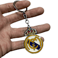 Miniatyrbild 1 av 5: Nyckelring med Real Madrid-logotyp, fotbollsklubbslogotyp i metall