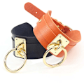 Miniatyrbild 2 av 5: Punk Gotisk Bred PU Läder O Ring Krage Choker Halsband Kvinno-XF4-
