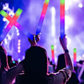 Miniatyrbild 3 av 11: 50 st Färgglada LED-skumglödpinnar Färgskiftande Ljusstav för Konsertklubbar-XF6- 50pcs